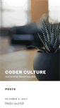 Mobile Screenshot of coderculture.com